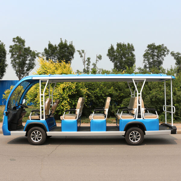 14 seater sightseeing cart A14 blue - 图片 3