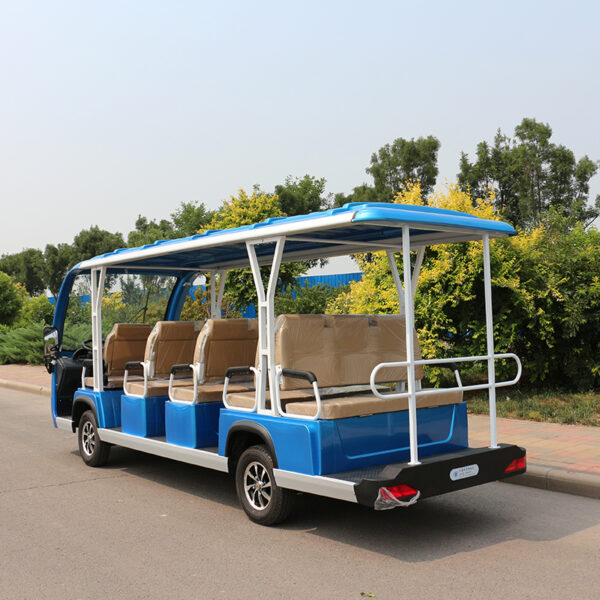 14 seater sightseeing cart A14 blue - 图片 2