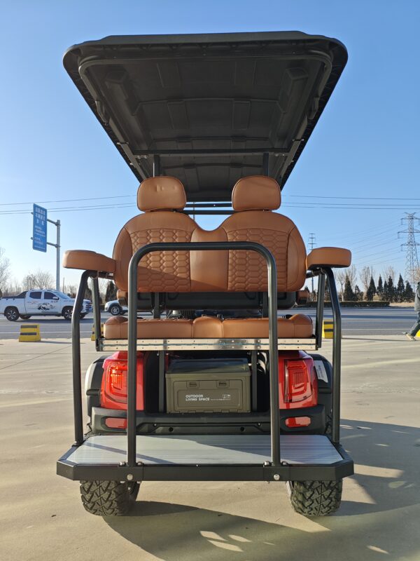 New Arrival 4 seater golf cart KF red - 图片 6