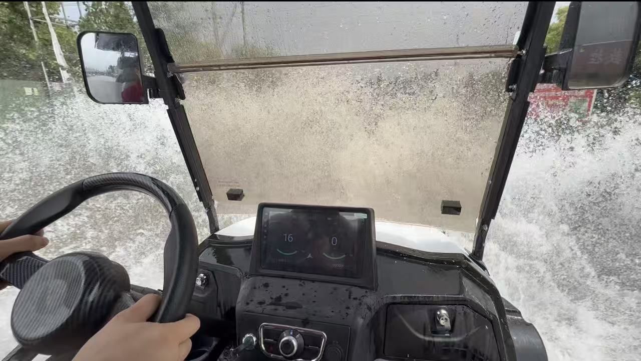New technical upgrade: Enhanced full‑vehicle waterproof performance.